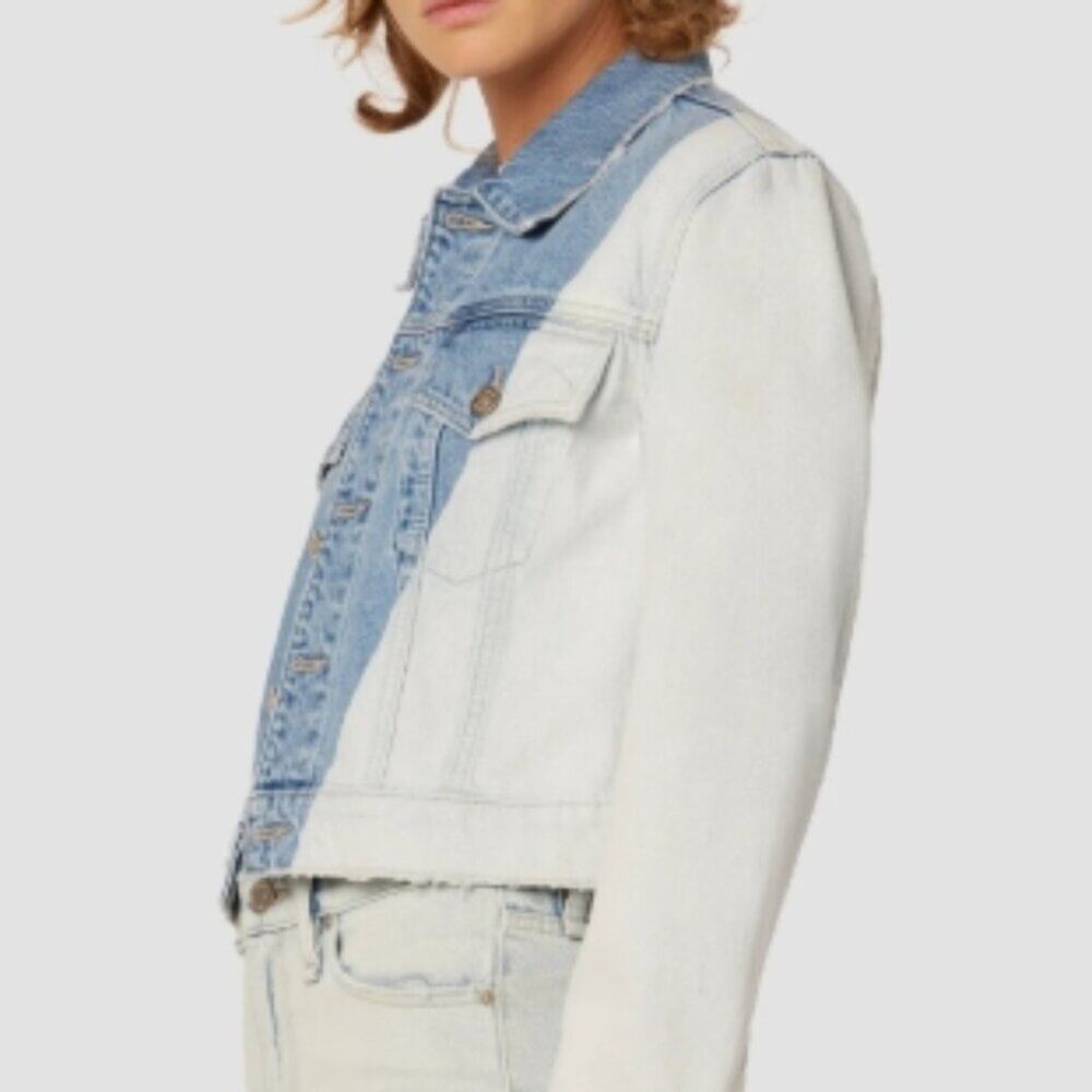 Hudson Jeans Gia Classic Trucker Denim Jacket - Picture 4 of 7